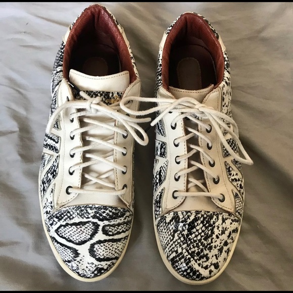 Puma x Alexander McQueen Sneakers 8.5 Snakeprint - Picture 2 of 8